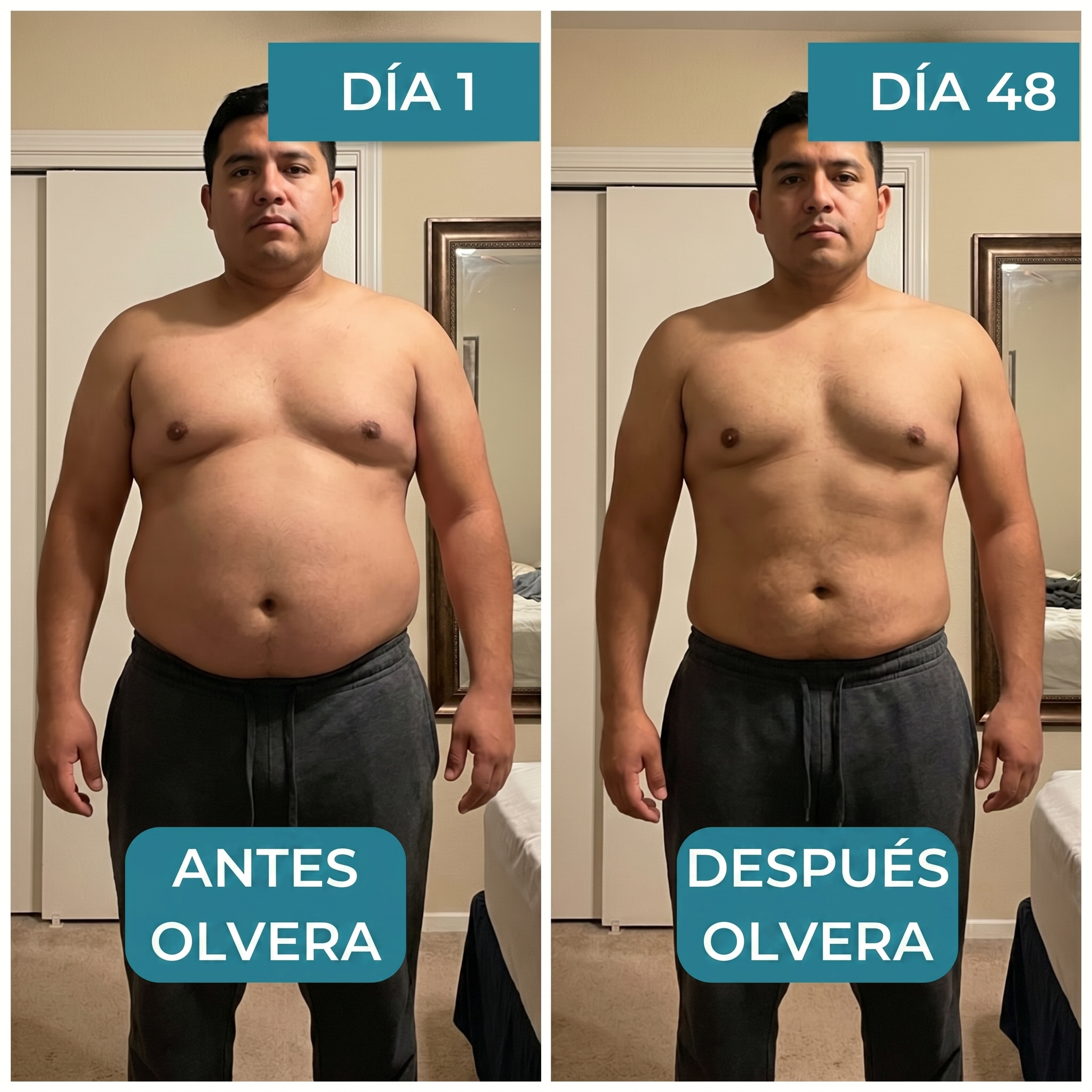 OLVERA™ 4.0 Por fin, un día en el que ya no piensas en tu barriga.