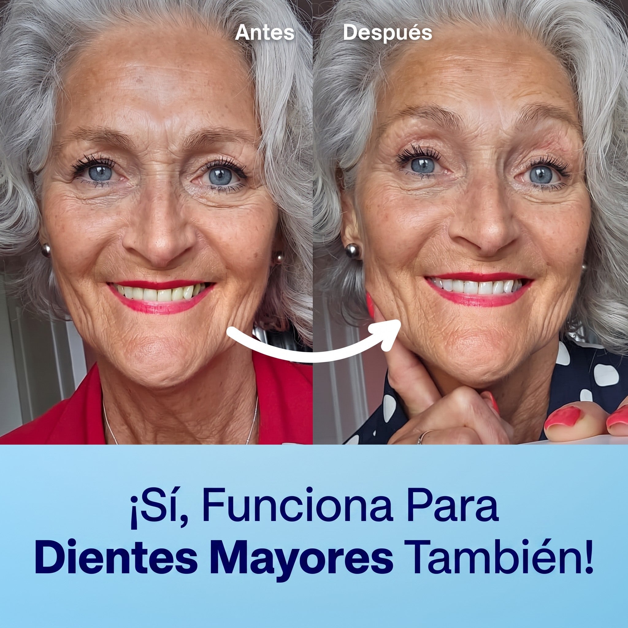 Polvo blanqueador dental aprobado por dentistas