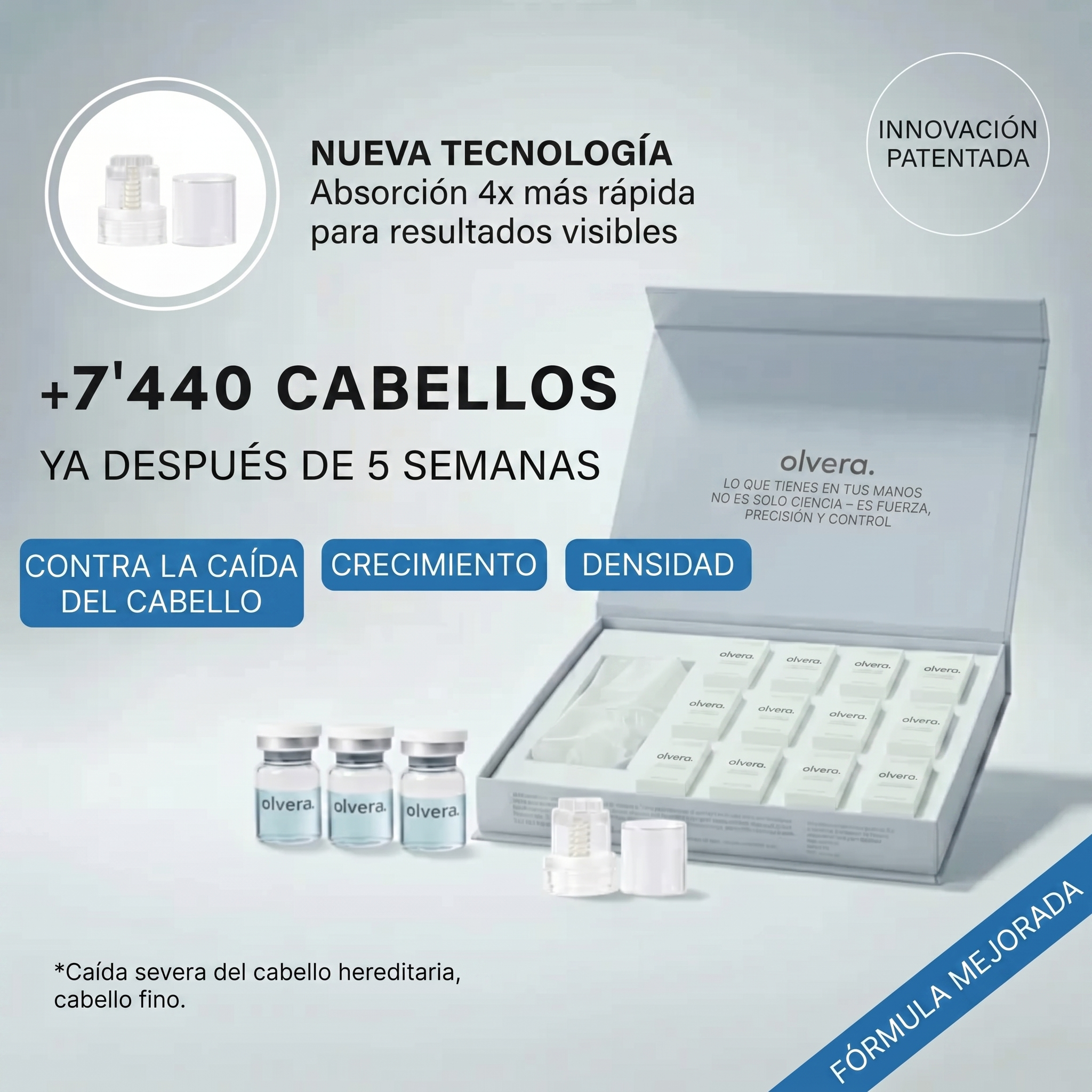 Tecnología Capilar Micro-infuse® para Hombre