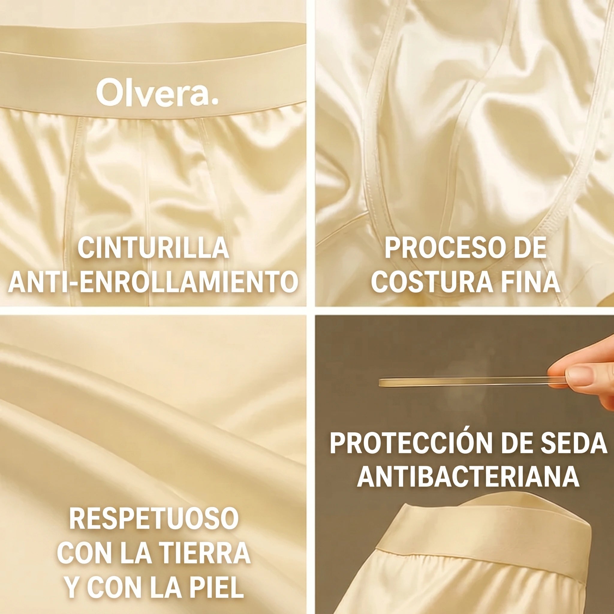 Bóxers de Seda Olvera | Confort de alta gama, diseño sostenible
