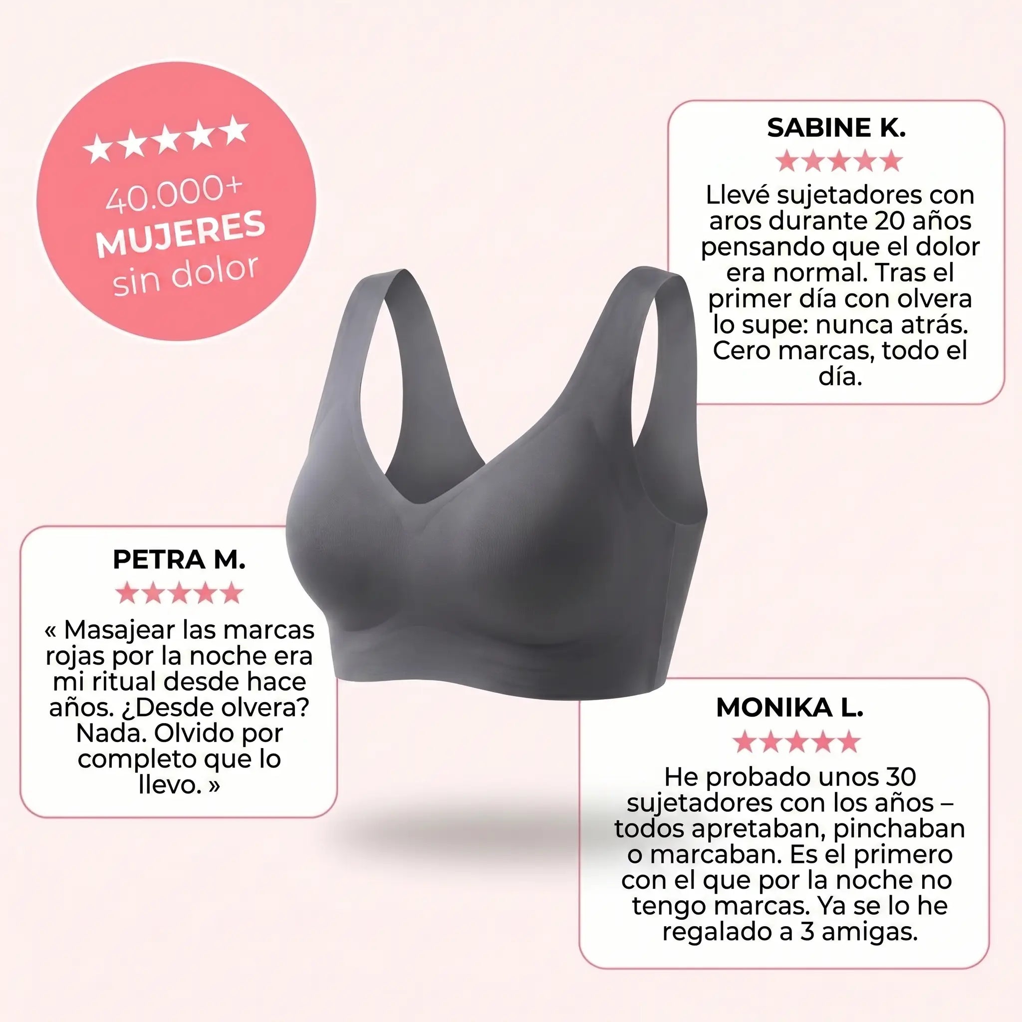 olvera – Sujetador Premium sin costuras