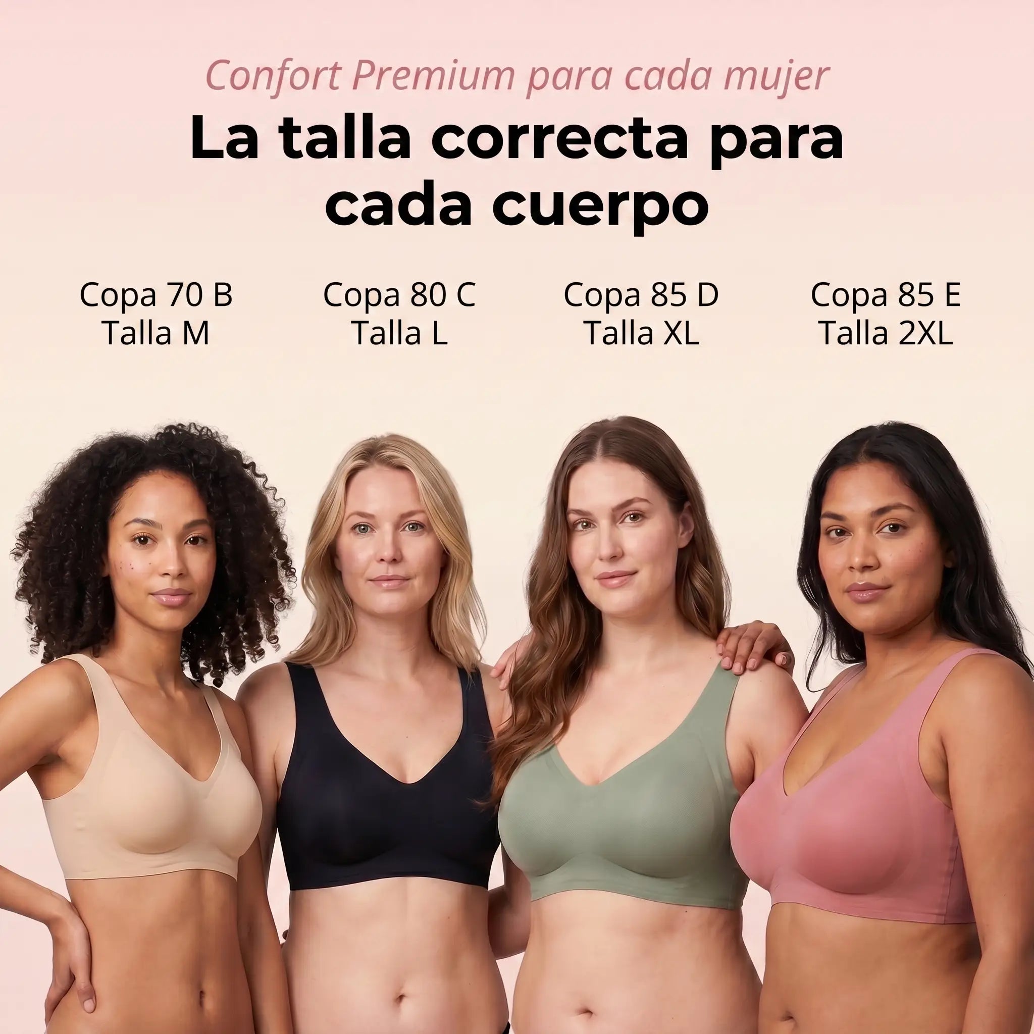 olvera – Sujetador Premium sin costuras